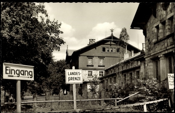 Austellung Grenze und Kalter Krieg Der Naturpark